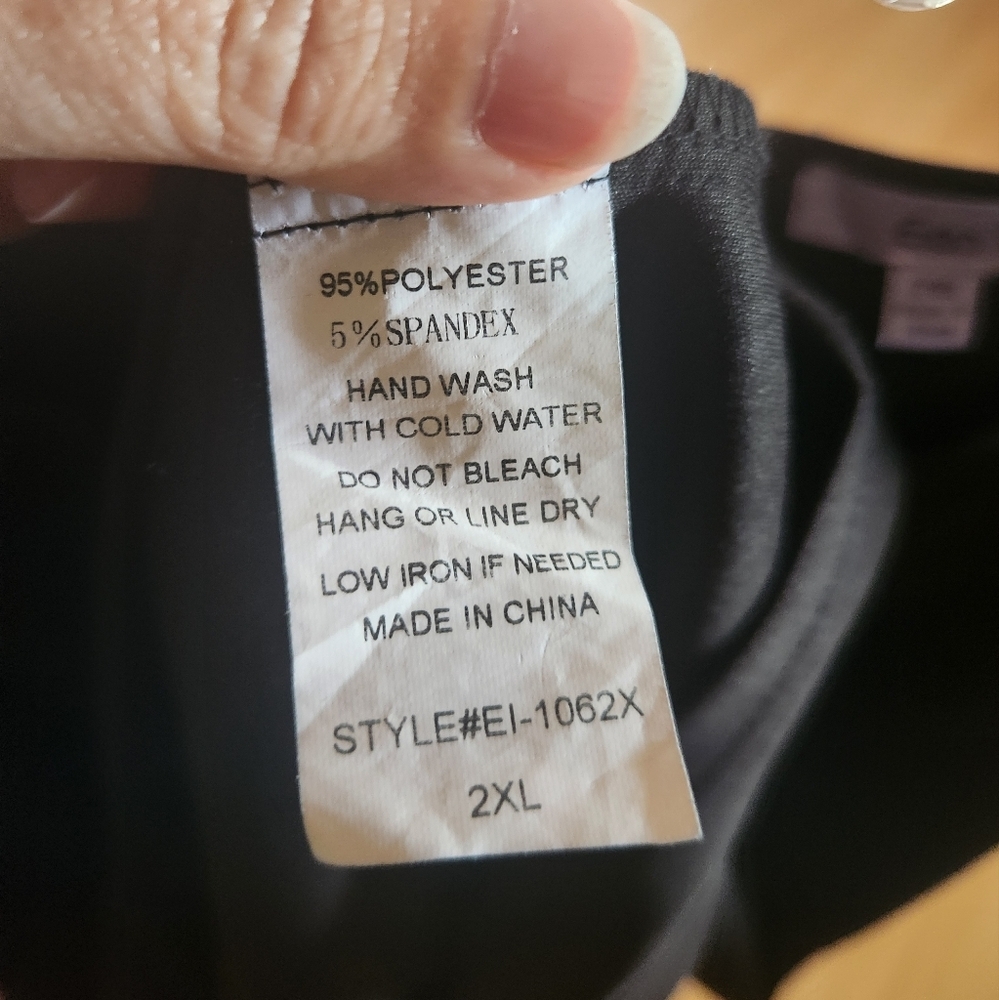 Black Asymmetrical Ruffled Sheath Dress - Picture 5 of 5